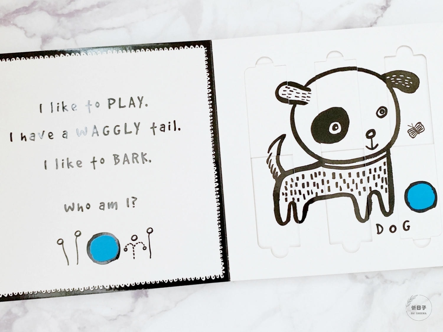 親子玩讀 x 小書蟲|Wee Gallery.Slide and Play 系列。黑白線條圖畫.硬厚頁操作書 - 第6張圖 親子玩讀 x 小書蟲|Wee Gallery.Slide and Play 系列。黑白線條圖畫.硬厚頁操作書
