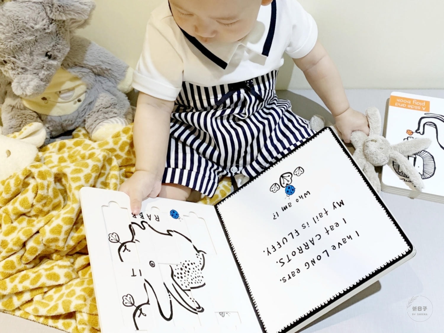 親子玩讀 x 小書蟲|Wee Gallery.Slide and Play 系列。黑白線條圖畫.硬厚頁操作書 - 第10張圖 親子玩讀 x 小書蟲|Wee Gallery.Slide and Play 系列。黑白線條圖畫.硬厚頁操作書